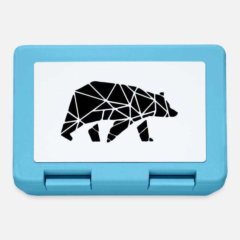 Bear - Brotdose - Saphirblau