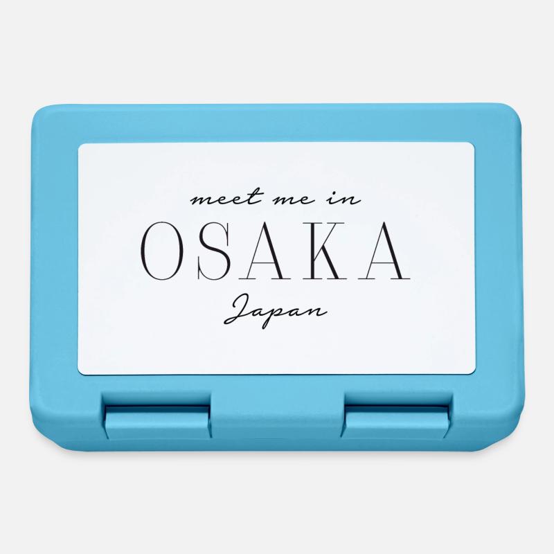 Rencontrez-moi à Osaka - Boîte à goûter - bleu saphir