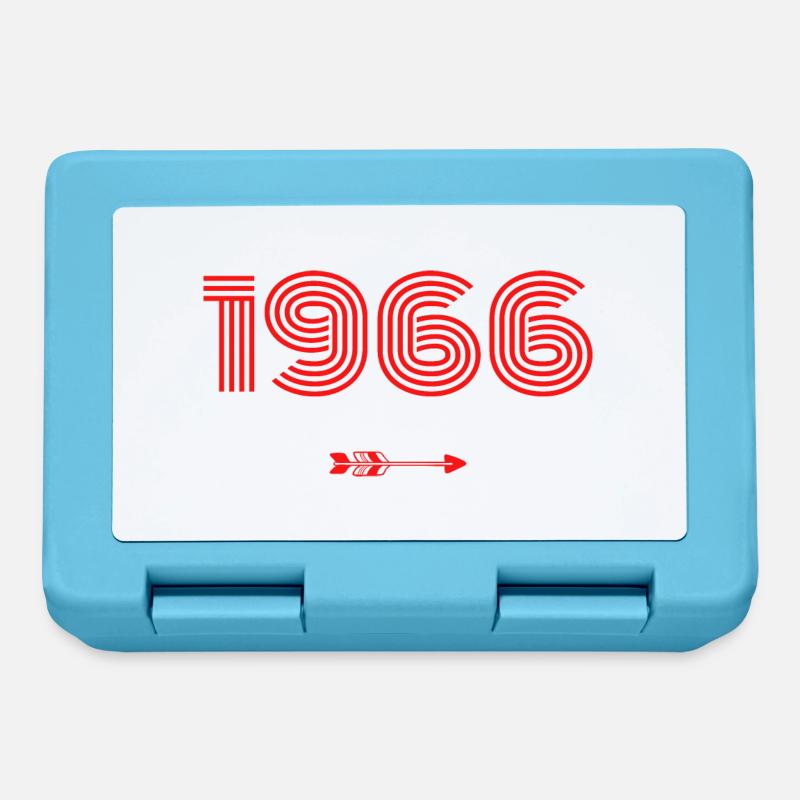 Né en 1966 - Boîte à goûter - bleu saphir