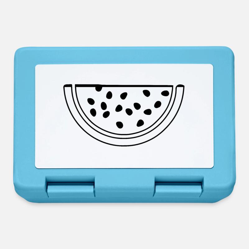 Melon pastèque - Boîte à goûter - bleu saphir