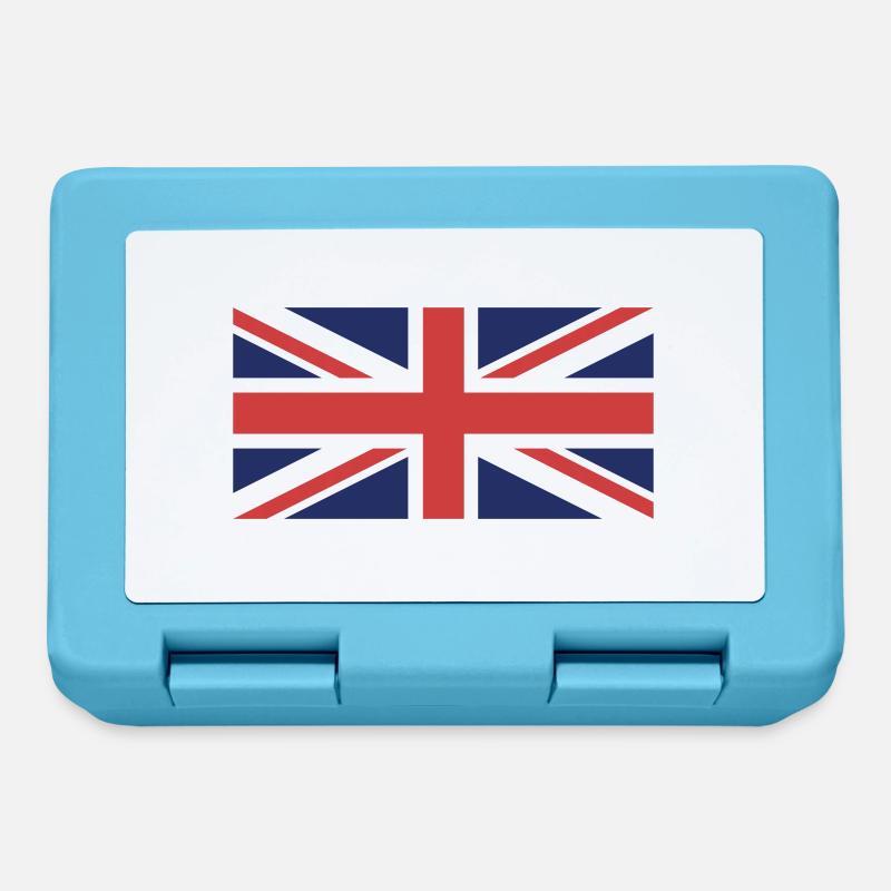 Royaume-Uni - Union Jack - Boîte à goûter - bleu saphir
