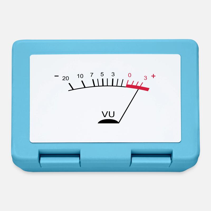 vu meter ii DE - Brotdose - Saphirblau