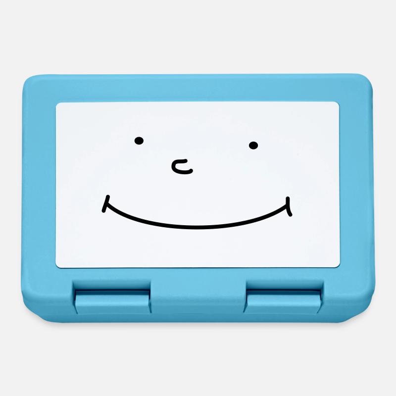 New Smiley - Brotdose - Saphirblau