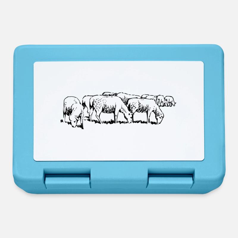 sheep25 - Brotdose - Saphirblau