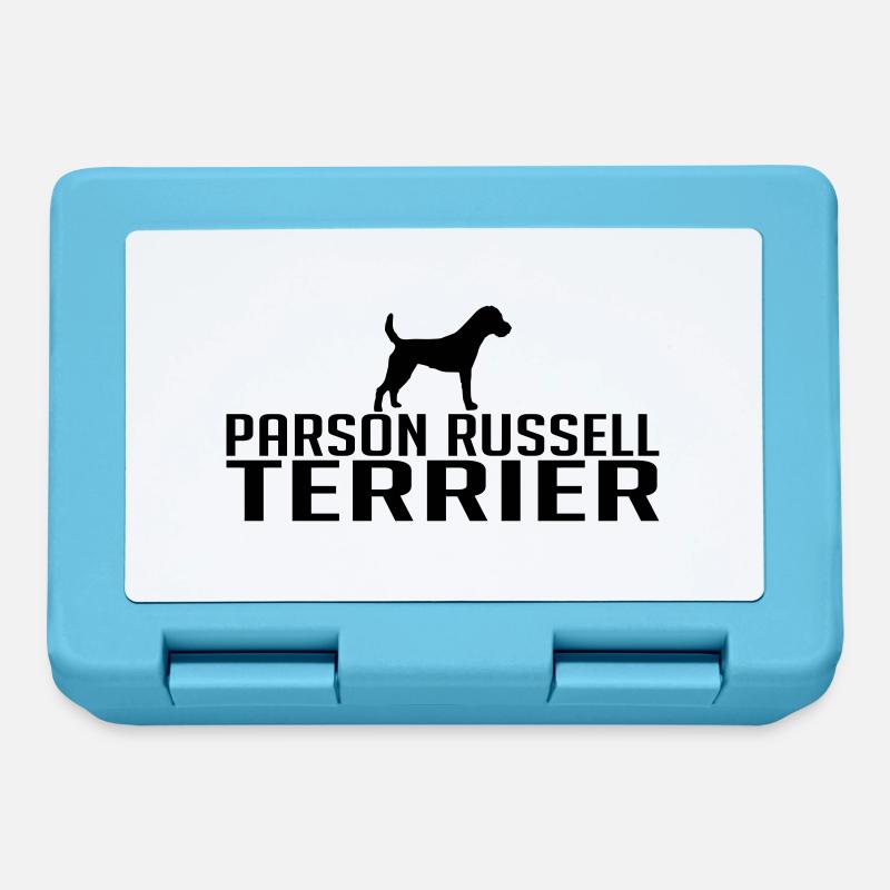 PARSON RUSSELL TERRIER Hunderasse Wilsigns Hunde - Brotdose - Saphirblau