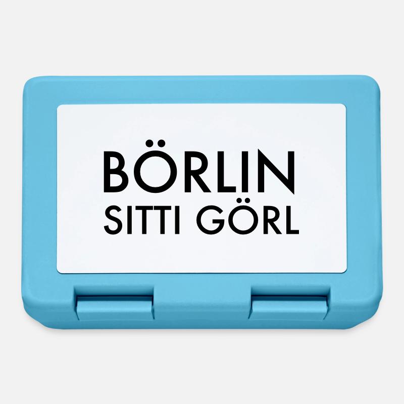 Berlin - Boîte à goûter - bleu saphir