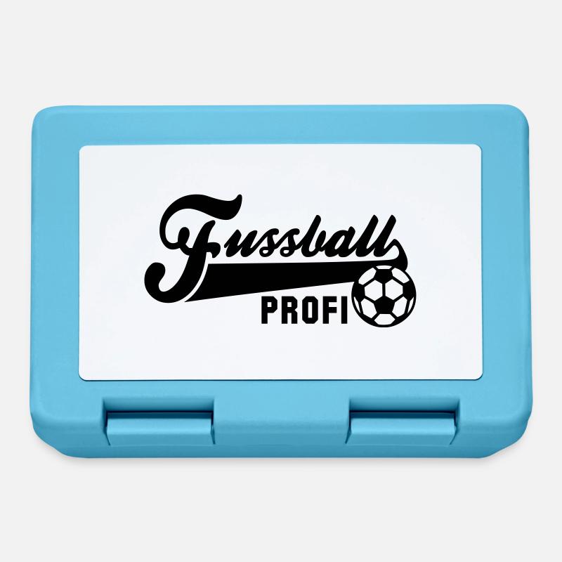 Fussball PROFI - Brotdose - Saphirblau