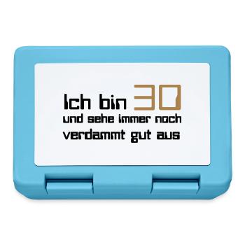30 - Brotdose - Saphirblau - Vorne