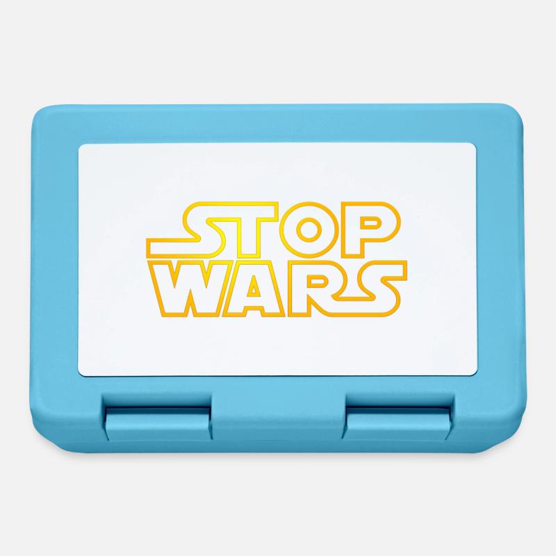 stop wars starlight outline - Brotdose - Saphirblau