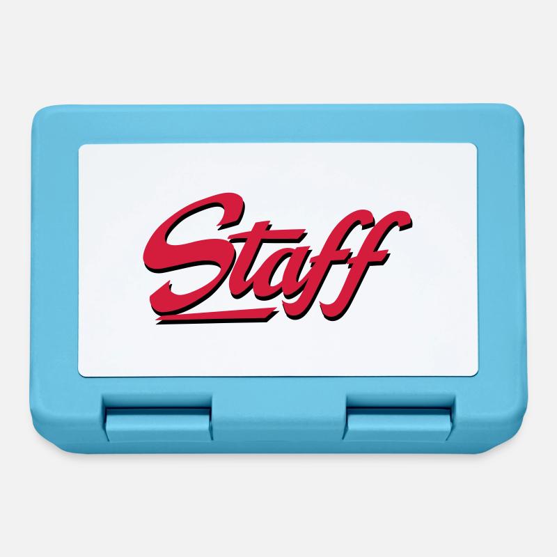 staff - Brotdose - Saphirblau