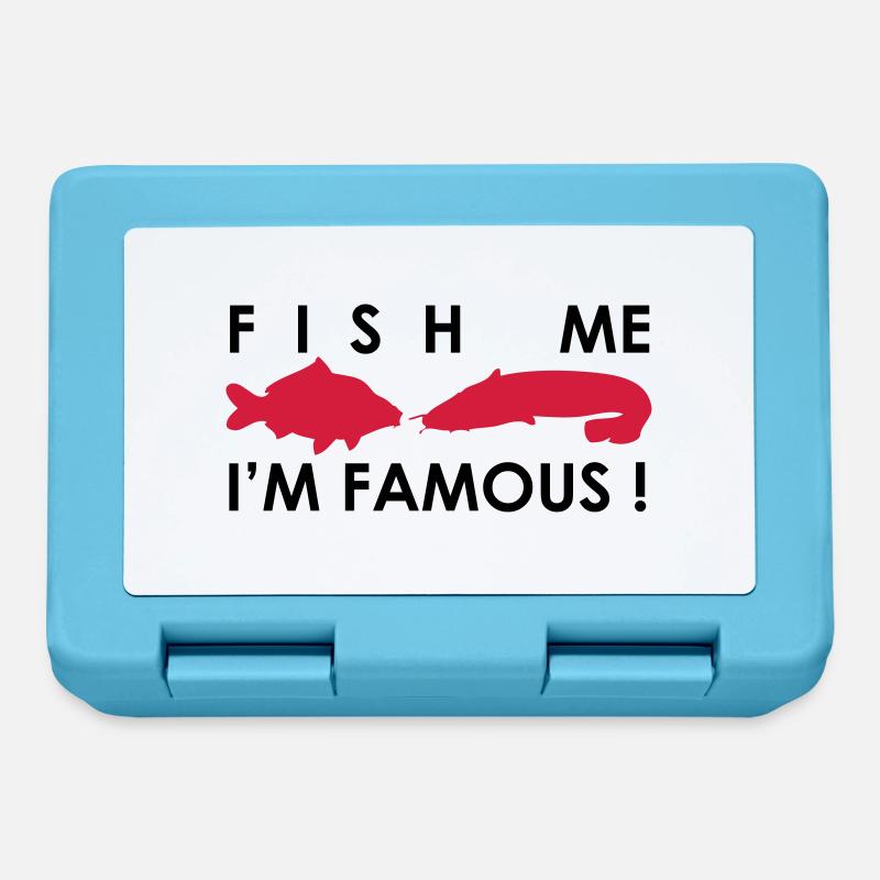 Fish Me I'm Famous ! - Boîte à goûter - bleu saphir
