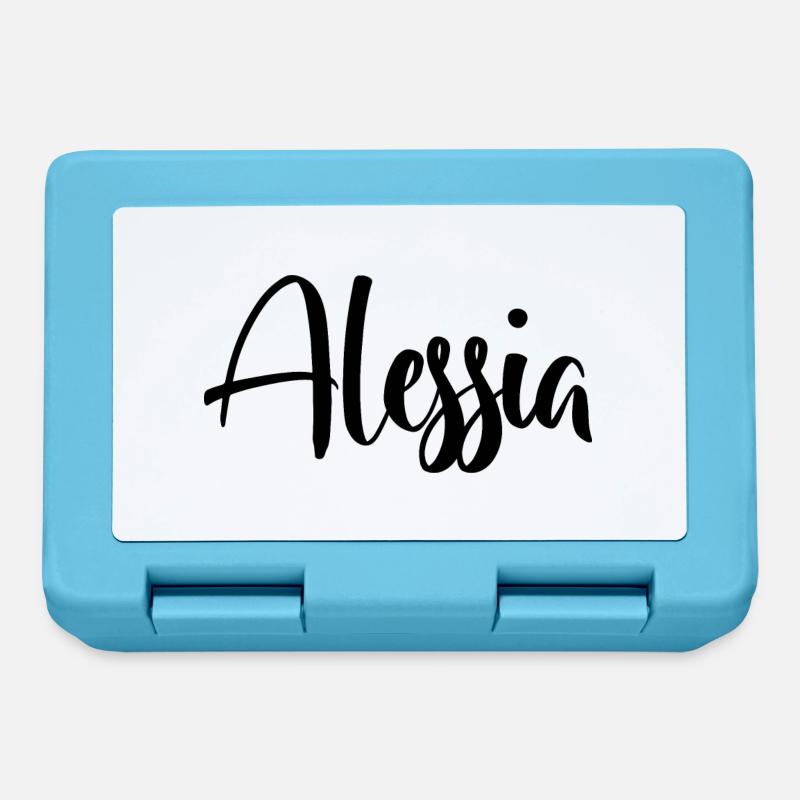 Alessia - Brotdose - Saphirblau