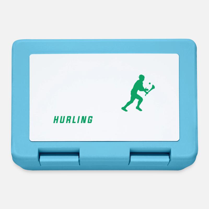 The Evolution of Hurling - Lunchbox - sapphire blue