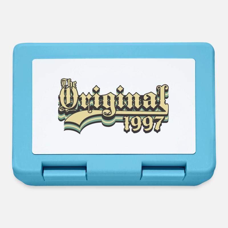 Né en 1997 l’original - Boîte à goûter - bleu saphir