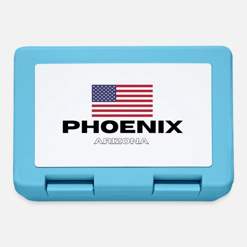 Phoenix - Brotdose - Saphirblau