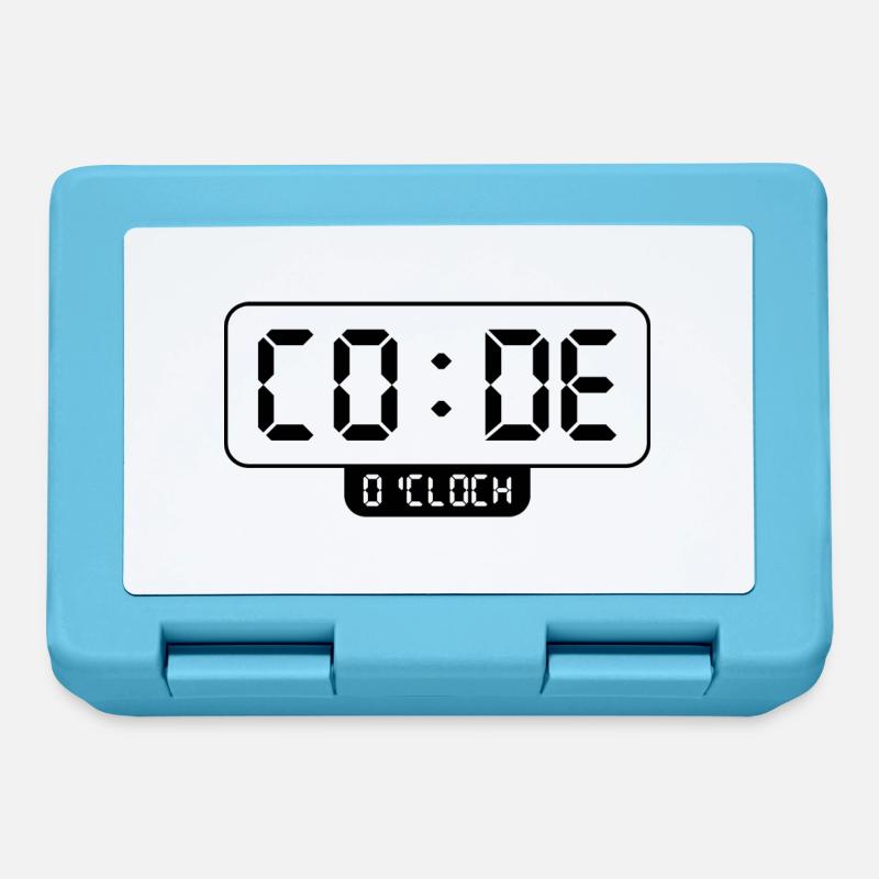 Programmation - Boîte à goûter - bleu saphir