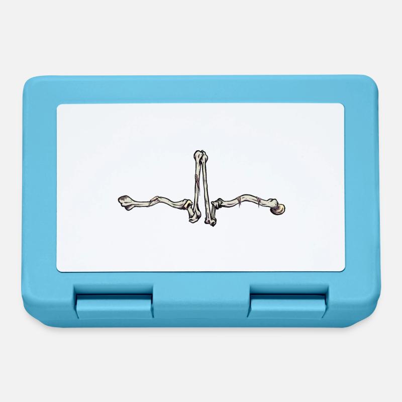 Bone ECG - Lunchbox - sapphire blue