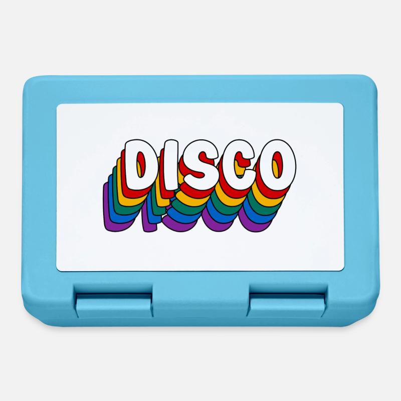 DISCO !!! - Boîte à goûter - bleu saphir