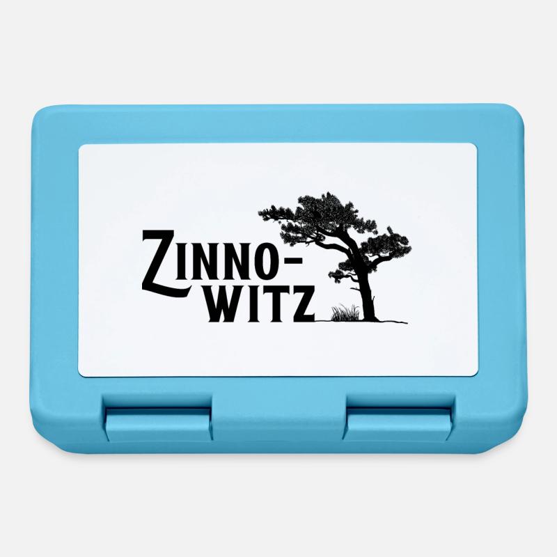 Zinnowitz, Perle der Ostsee - Brotdose - Saphirblau