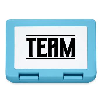 team - Brotdose - Saphirblau - Vorne