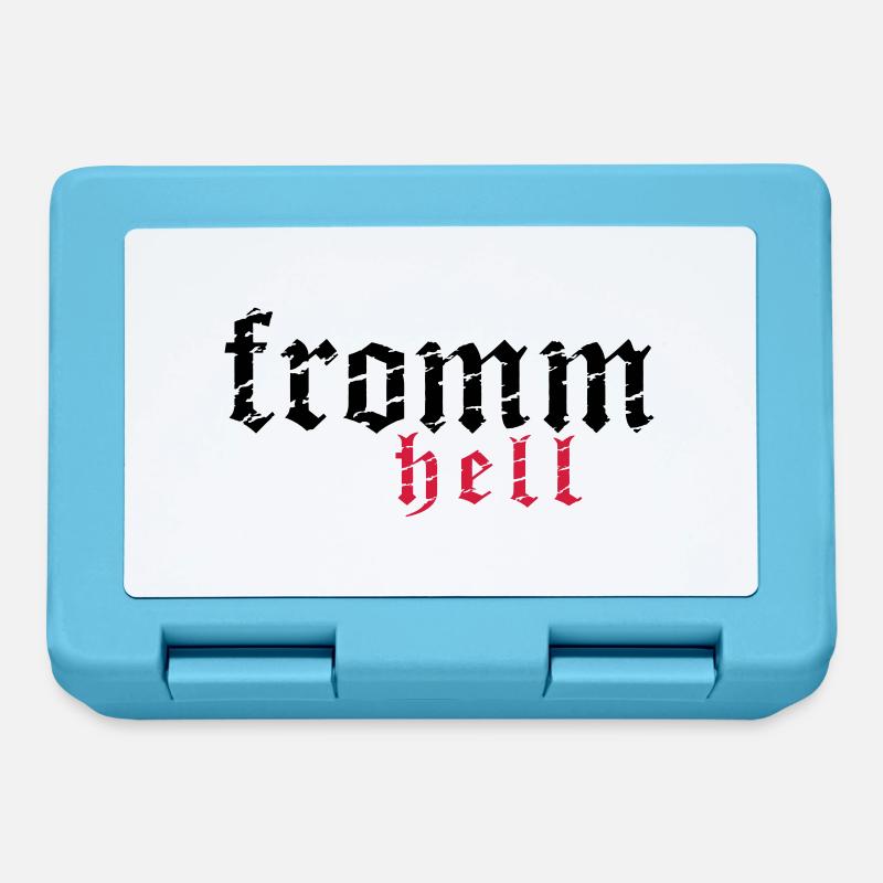 fromm hell_vec_2 de - Brotdose - Saphirblau