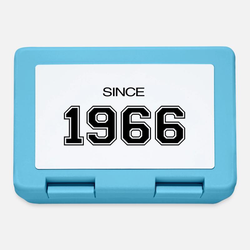 birthday gift 1966 - Lunchbox - sapphire blue