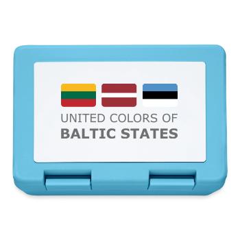 UNITED COLORS OF BALTIC STATES dark-lettered 400 - Lunchbox - sapphire blue - Front