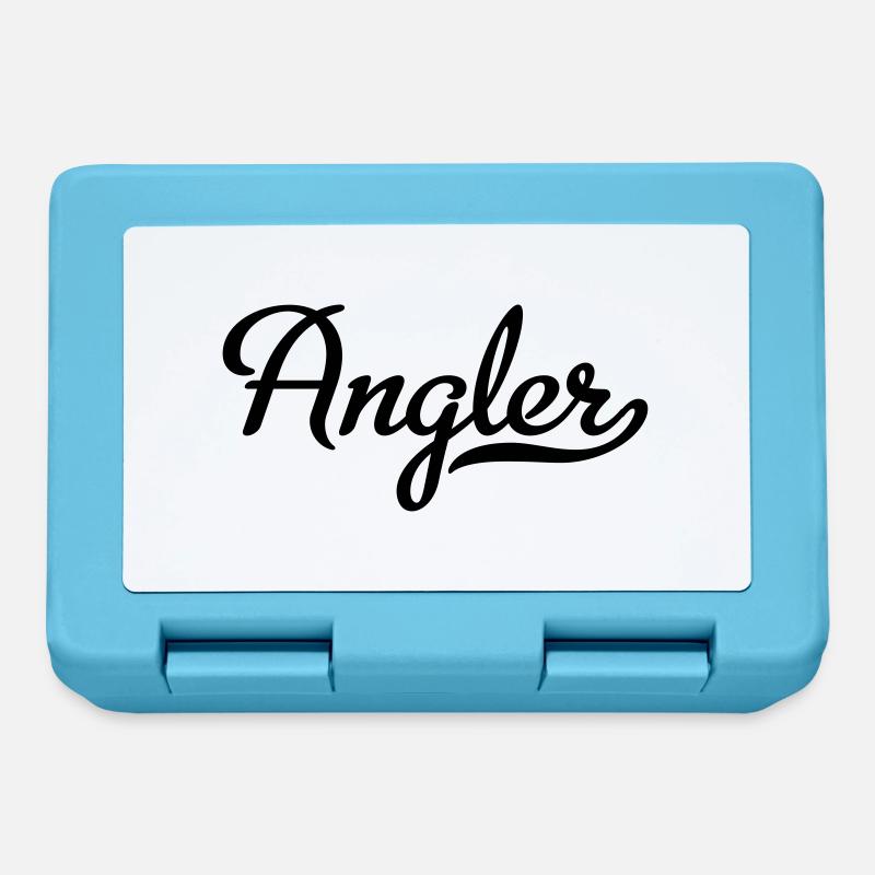 Angler - Brotdose - Saphirblau