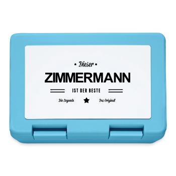 Bester Zimmermann - Brotdose - Saphirblau - Vorne