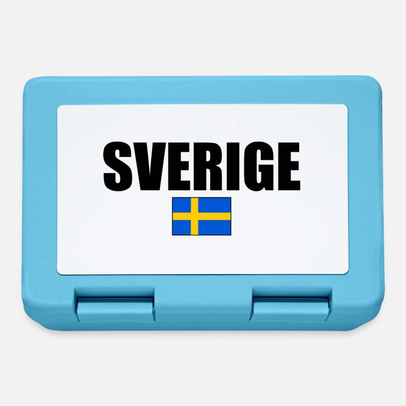sverige - Boîte à goûter - bleu saphir