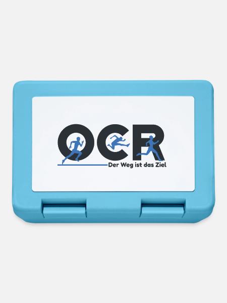 ocr obstacle race Hindernislauf mud run - Brotdose - Saphirblau