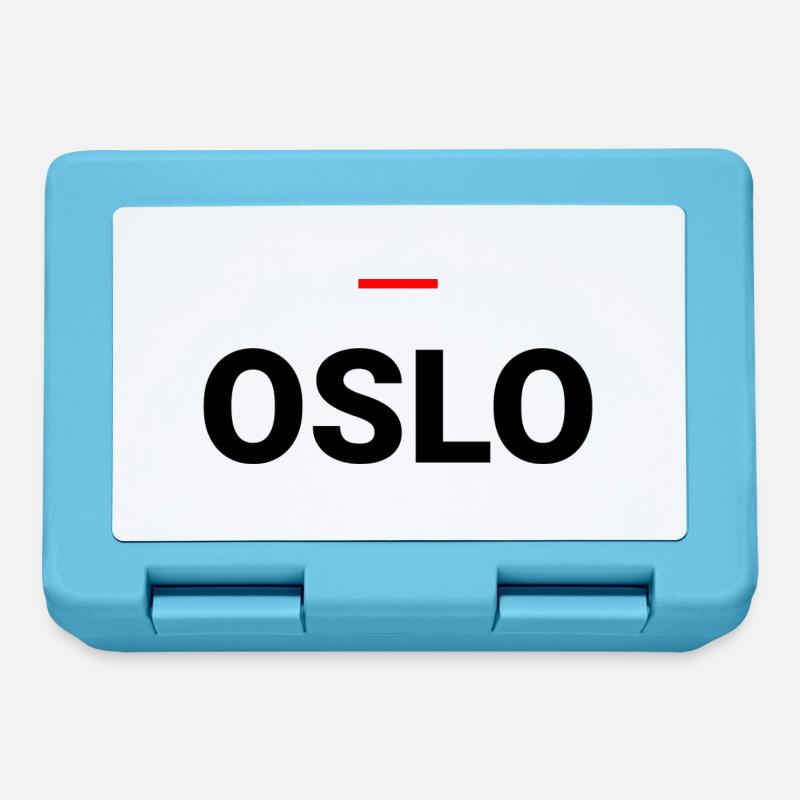 OSLO - Boîte à goûter - bleu saphir