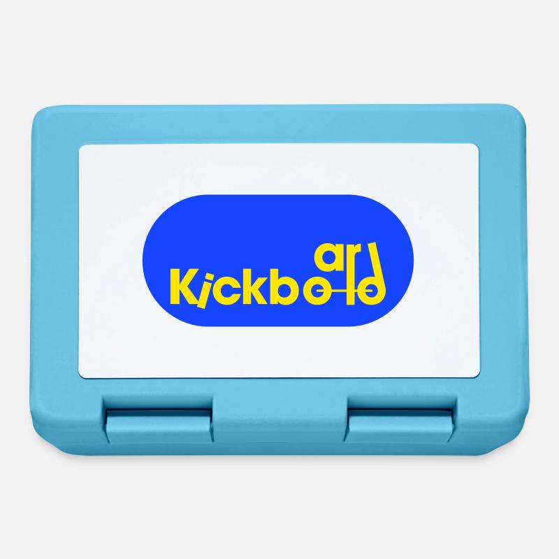Kickboard Logo - Boîte à goûter - bleu saphir