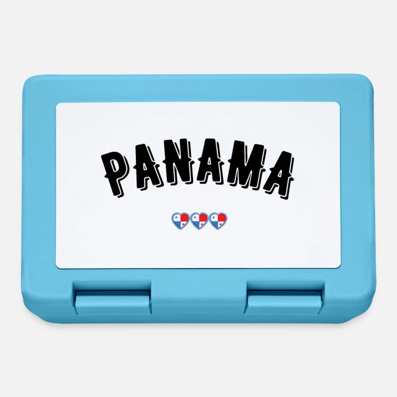 Panama - Boîte à goûter - bleu saphir