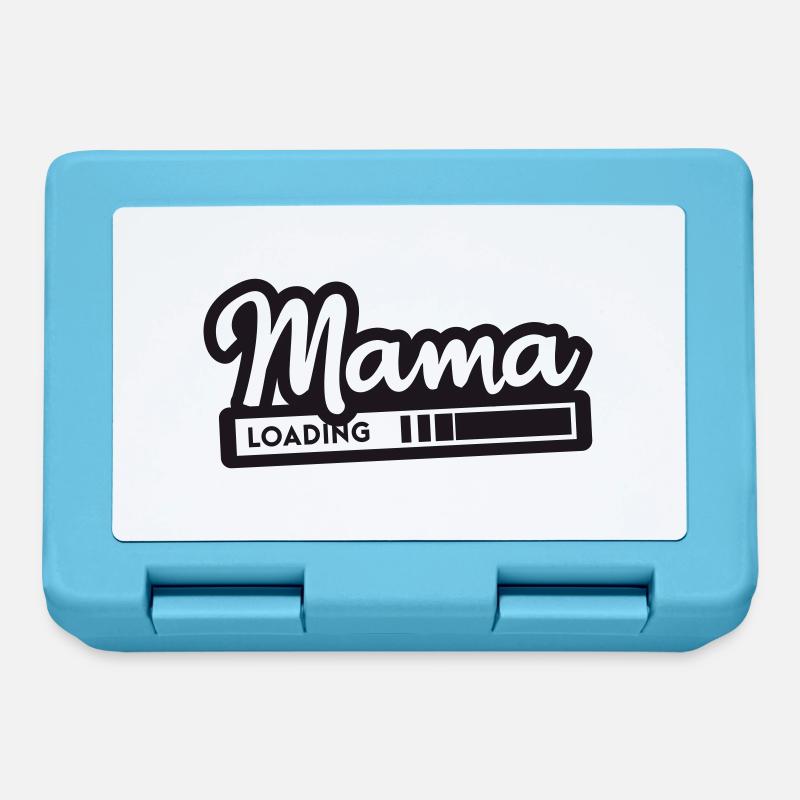 Mama loading - Lunchbox - sapphire blue