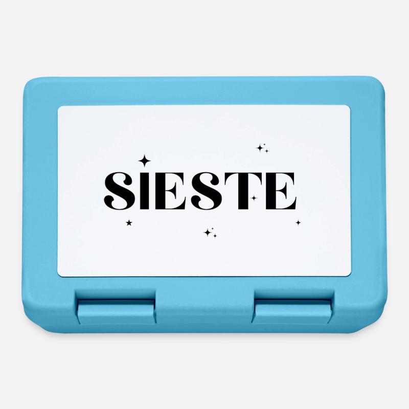 Sieste étoile - Boîte à goûter - bleu saphir