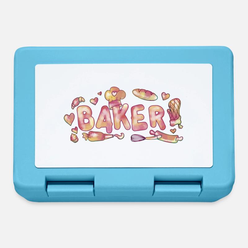 Baker - Brotdose - Saphirblau