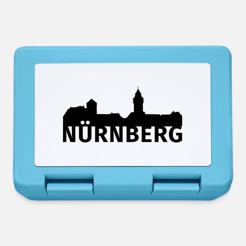 Nürnberg - Brotdose - Saphirblau