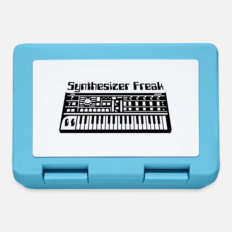 Synthesizer Freak - Lunchbox - sapphire blue