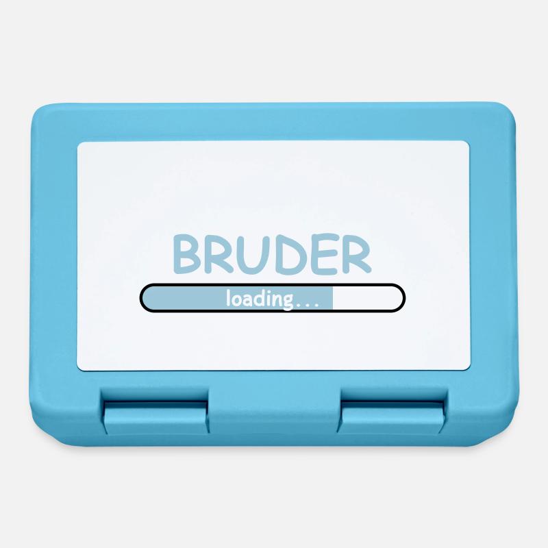 Großer Bruder - Brotdose - Saphirblau