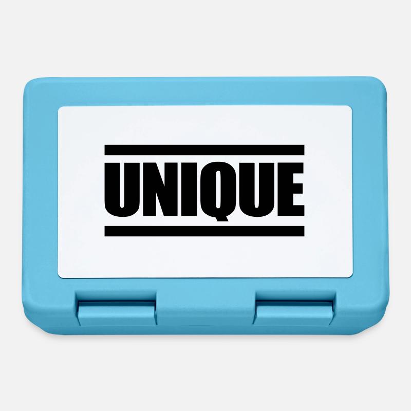 unique - Brotdose - Saphirblau