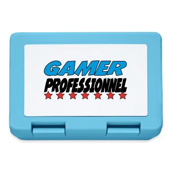 GAMER PROFESSIONNEL - Boîte à goûter - bleu saphir - Devant
