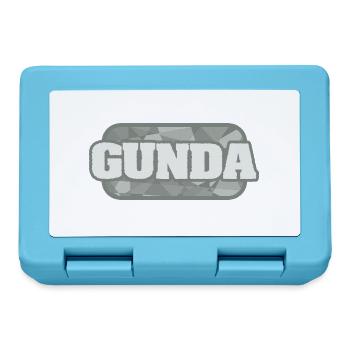 Gunda - Brotdose - Saphirblau - Vorne