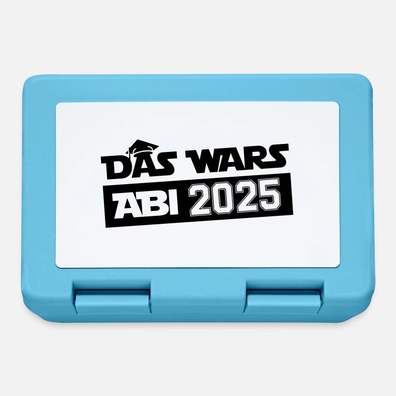 abi das wars 2025 - Brotdose - Saphirblau
