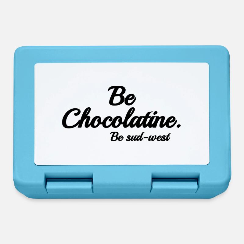 Be chocolatine - Lunchbox - sapphire blue
