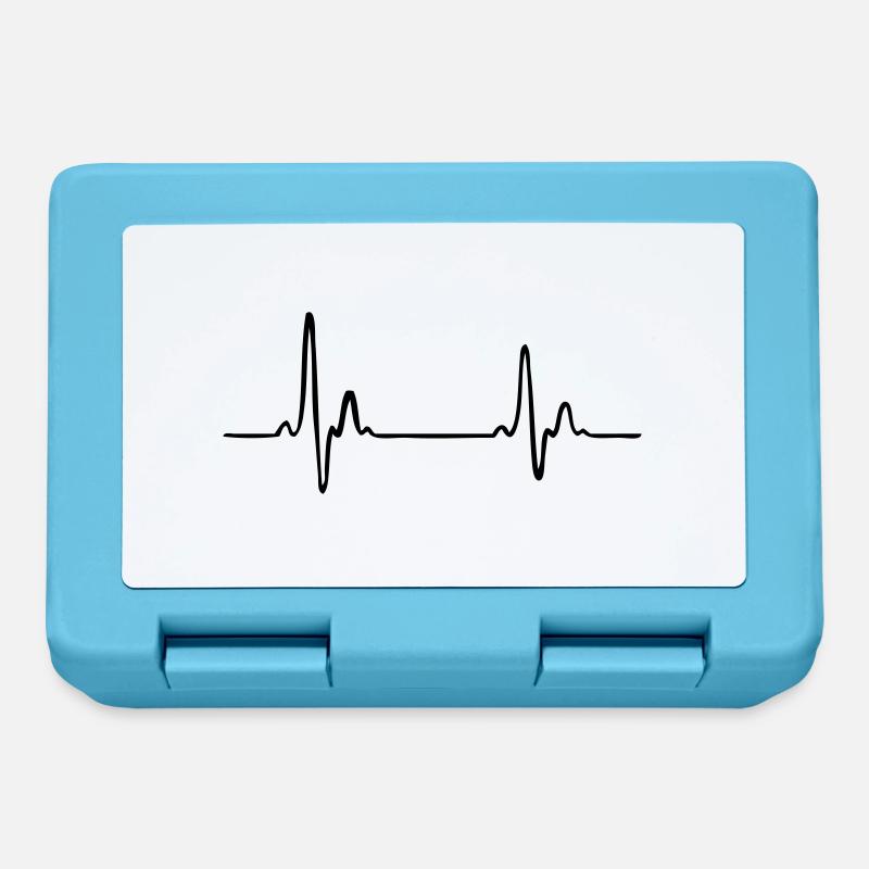 ekg profession - Brotdose - Saphirblau