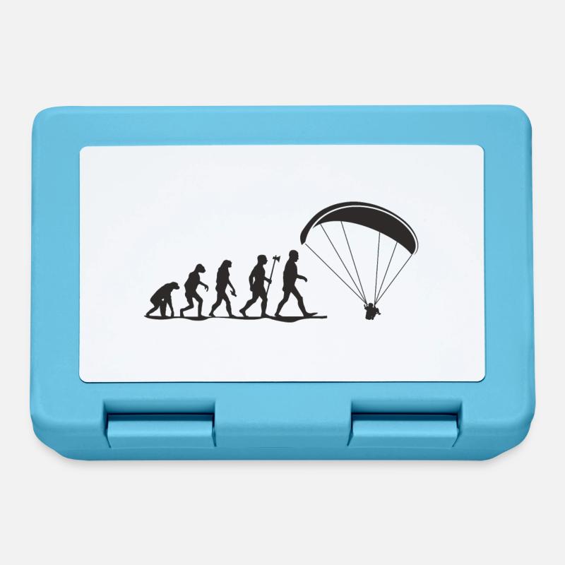 evolution paragliding - Brotdose - Saphirblau
