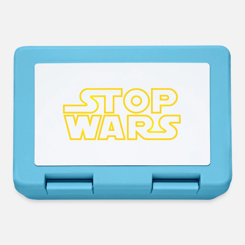 stop wars starlight outline - Brotdose - Saphirblau