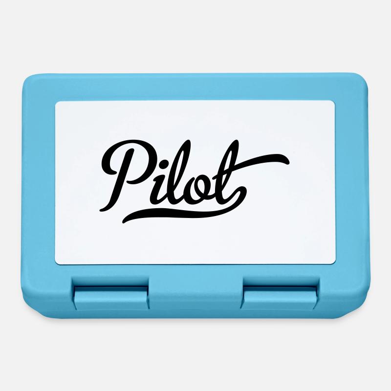 Pilot - Brotdose - Saphirblau