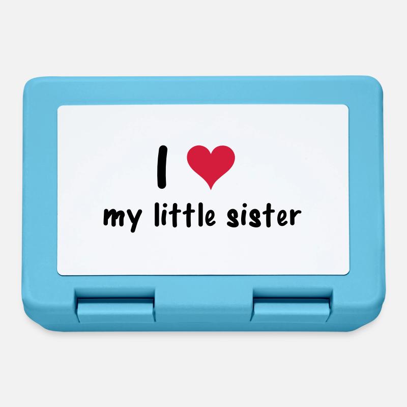 Sister - Boîte à goûter - bleu saphir
